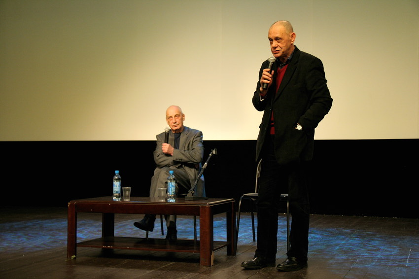 Гарри Бардин на семинаре современного фильма (ВГИК им. С.А. Герасимова)