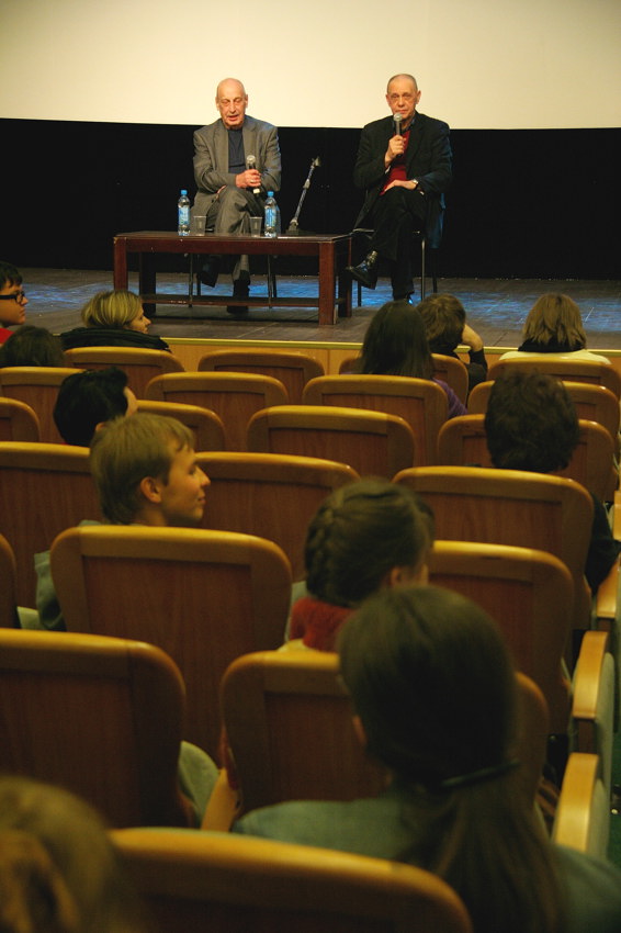 Гарри Бардин на семинаре современного фильма (ВГИК им. С.А. Герасимова)