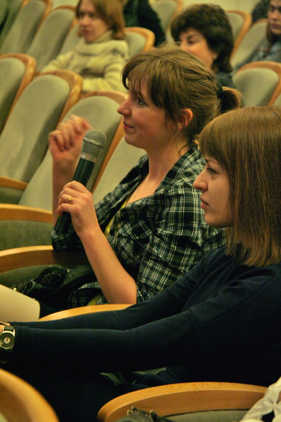 На семинаре современного фильма с Гарри Бардиным (ВГИК им. С.А. Герасимова)